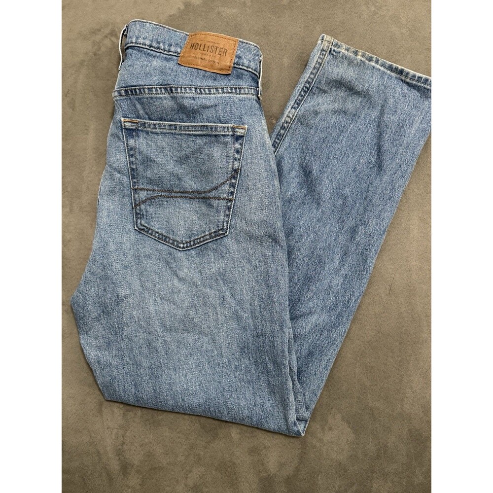 Hollister Classic Straight Jeans Mens 31x32 Button Up Fly Pants